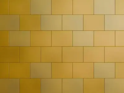 Powered Metal Golden Design PBR Seamless Texture