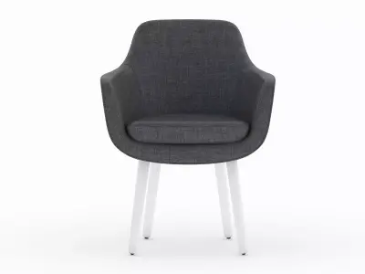 Herman Miller Saiba Side Chair 3D model