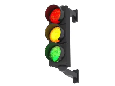 Traffic Light 06 3D model