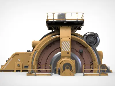 sci fi generator 1 3D model