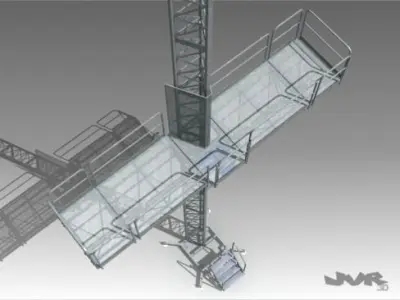 Climbing Work Platform 3D model