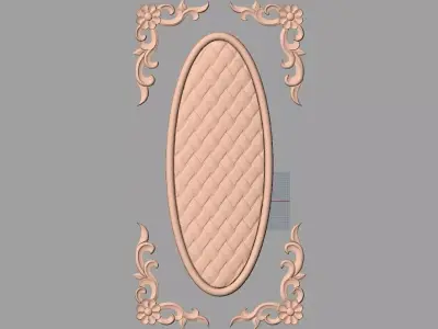 Woodworking CNC Router 3D Relief STL models used for artcam E418 3D model