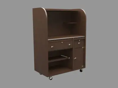 Computer Trolley 3D model