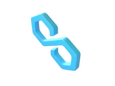 Polygon Coin v2 002 Low-poly 3D model