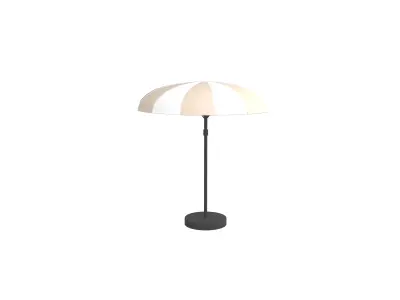 Garden Umbrella v1 008 Low-poly 3D model