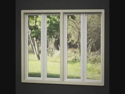 Window Double 3D model