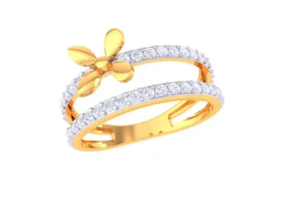 Delicate Ring - 77 3D print model