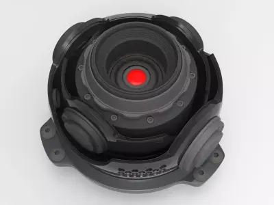 Robot Cyborg Eye 3d model 3D model