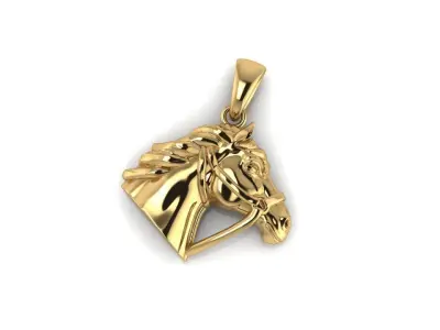 HORSE PENDANT 3D print model