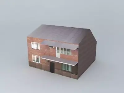 Building Street Hungarian Free 3D model