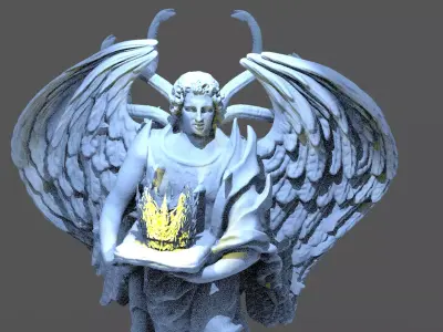 Kings Crown Arch Angel  3D model