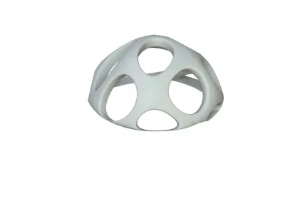 SciFi Cube Object No 52471 Low Poly Shape Low-poly 3D model
