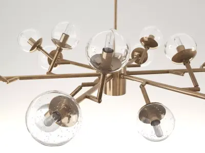 Dallas Chandelier 3D model