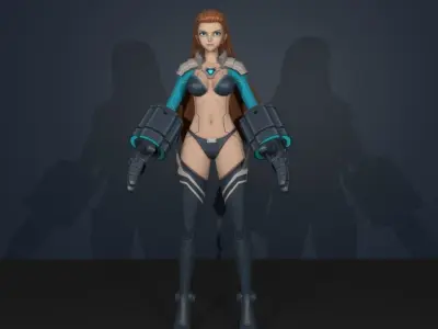 lady maxima 3D model