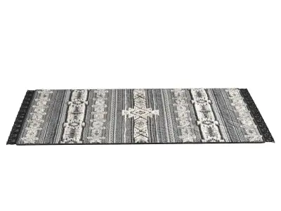 Kilimcarpet01 area rug with tribal pattern 3D model