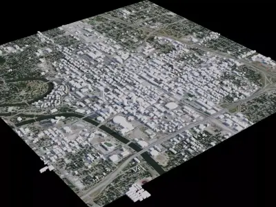 Wichita - USA 3D model