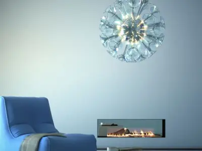 Modern Lamps Collection 3D model