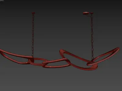 Pangea Chandelier 3D model