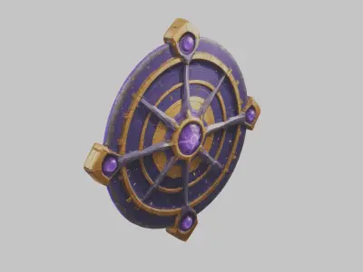 Sci-Fi Chrono Forge Energy Weapon Model Low-poly 3D model