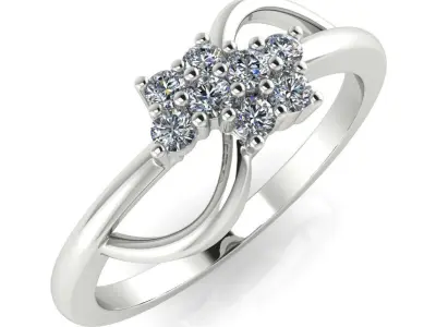 light weight gold diamond rings-C111116SKCH2026039-wt-0-5 3D print model purchase