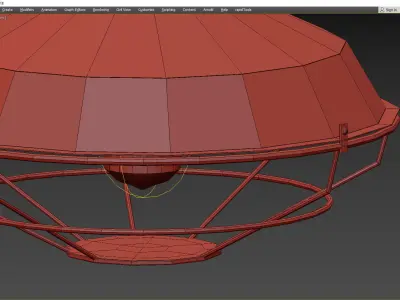LOFT HOUSE P-84 Low-poly 3D model