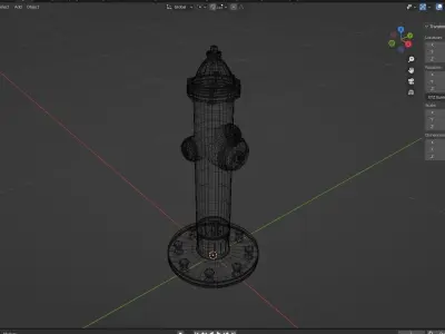FIRE HYDRANT 3D model 22