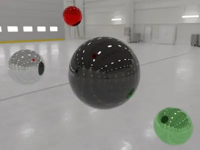 HDRI - Airplane Hangar Interior 1 Texture