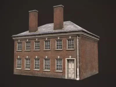 English House 3D model