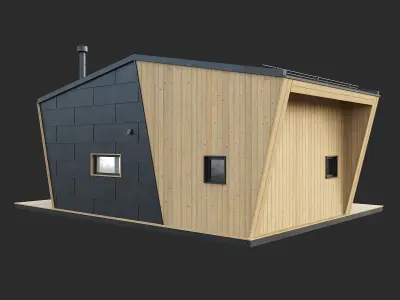 Shell House 3D model