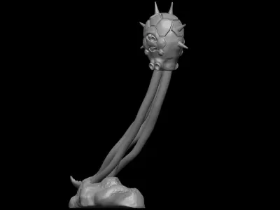 Explosive Spores 3D print model