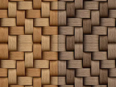 Unlimited Bamboo Weave 05 - Procedural SBSAR Texture