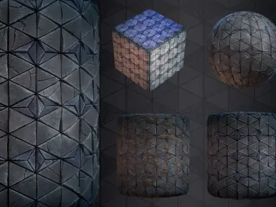 Stone Floor material - VOL 05 - Maps - SBsar Texture