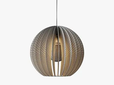 Aion lamp by IUMI Low-poly 3D model