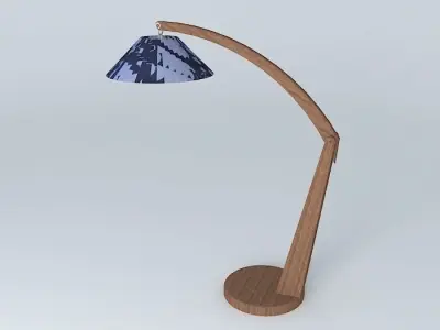 Lamp Abatjour Free 3D model