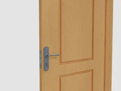 Door E3 Low-poly 3D model