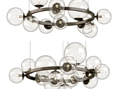 Iona Chandelier 3D model