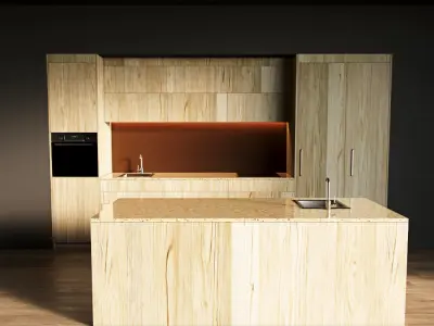 77-Kitchen5 texture 7 3D model