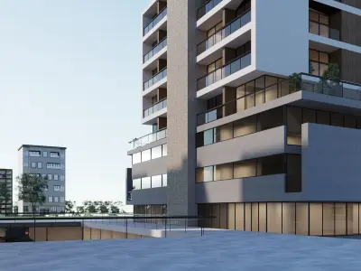 Hotel Project 3D model