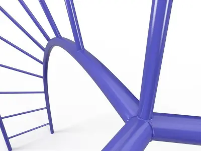 Sky-Rail Climber for Playground 3D model