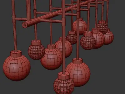 FLUXUS BRONZED 3D model