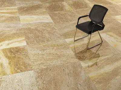T3D Marble Stone Brown 2 Gloss Tile 1000 x 1000 mm Texture Map Texture