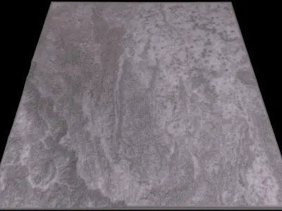 Mecca and the Red Sea coast of Saudi Arabia - tile n20 e41 3D model