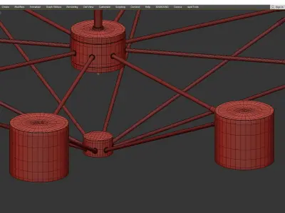  OUTER ROUND Low-poly 3D model