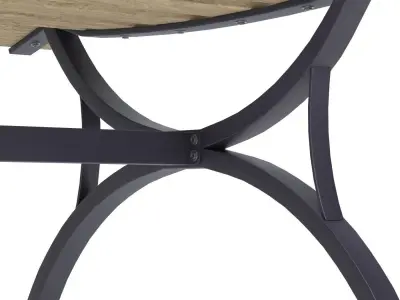Bench  Low-poly 3D model