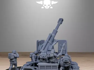 FreeGuard Light Artillery 3D print model