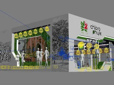 Exhibition - Area - 16X12-3DMAX2009-09 3D model