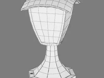 375970 Lampione Lightstar LED street lamp 3D model