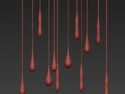Chandelier The Pour par Design Haus Liberty 3D model