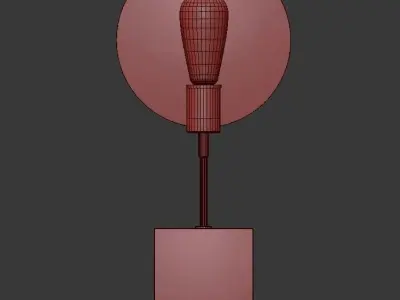 Kirk Dam Table Lamp by Romatti 3D model