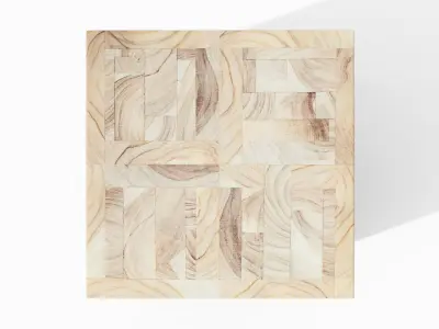 Tana Stool Low-poly 3D model